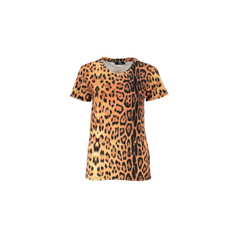 Dámské tričko s krátkým rukávem CAVALLI CLASS - Orange - M 109637159