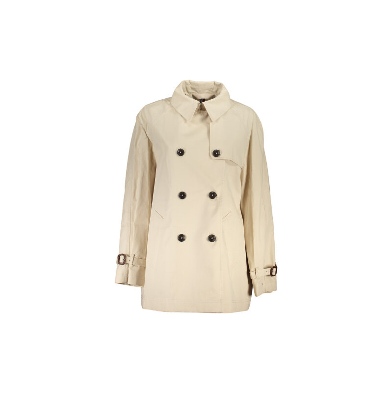 Dámský kabát TOMMY HILFIGER - Béžový - 34 109637287