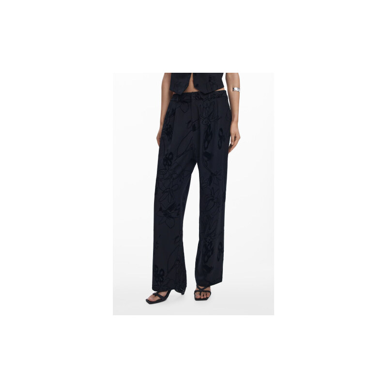Desigual Pantalone Donna Nero Černá - XS 113098086