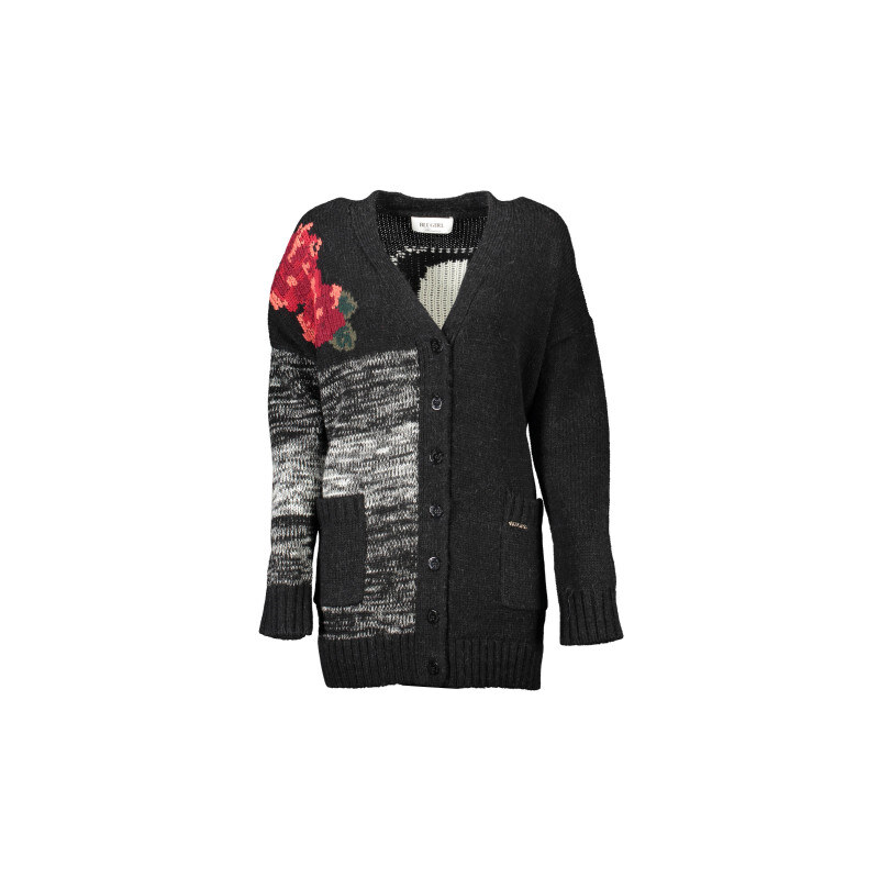 Dámský kardigan BLUGIRL - Černá barva - XL 109640361