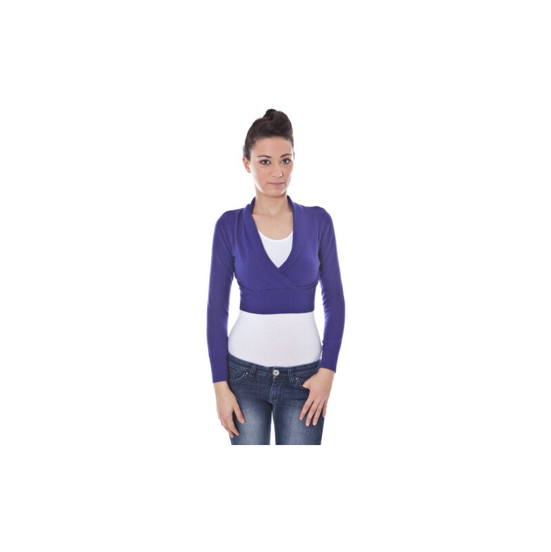 Datch Coprispalle Maniche Lunghe Donna Viola Fialová - L 109640540