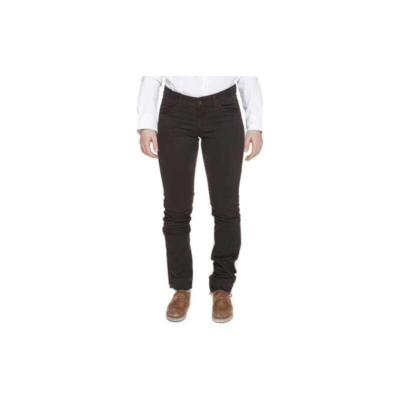 Dámské kalhoty GANT - hnědé - 26 L34 109640610