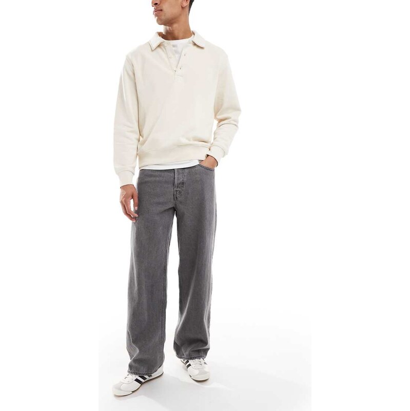 Jack & Jones Dave super baggy jeans in grey