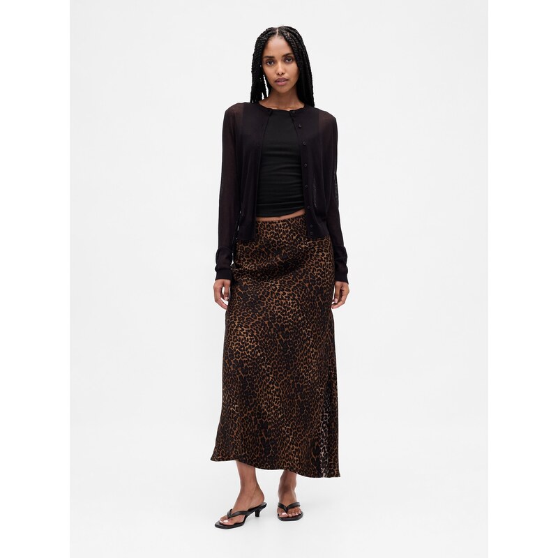 GAP Dámské Saténová maxi sukně 797899-07 109641617