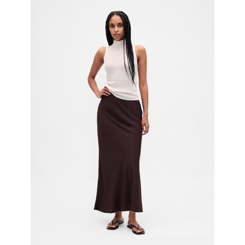 GAP Dámské Saténová maxi sukně 797899-02 109641619