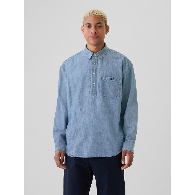 GAP Pánská Chambray košile s logem 543170-00