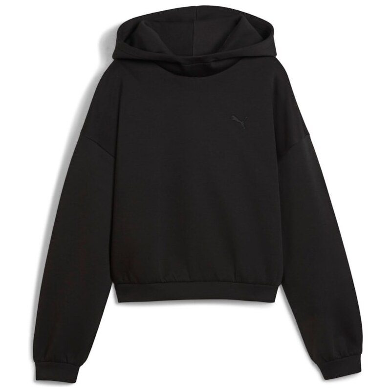 Puma Wardrobe Essential Oversized Crew DK black