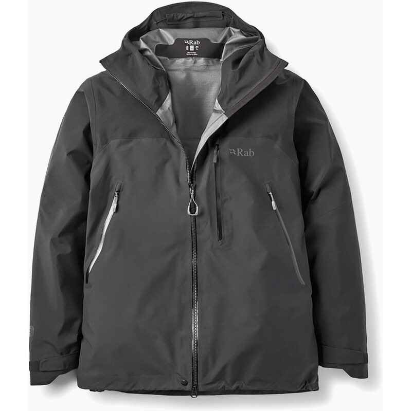 Pánská nepromokavá bunda Rab Latok Mountain GTX black