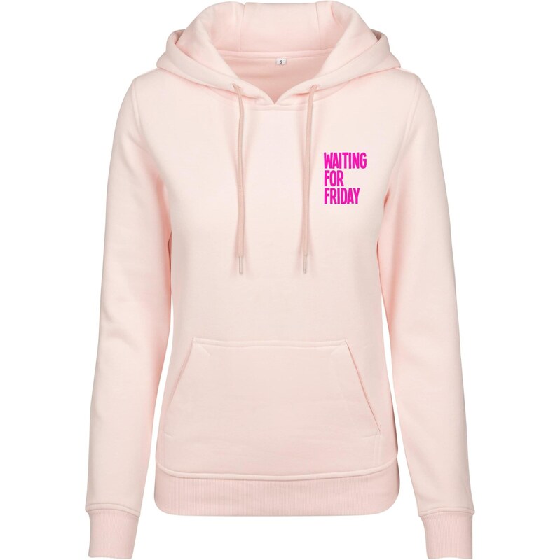 Mister Tee Mikina Waiting For Friday fialová / pink 109649469