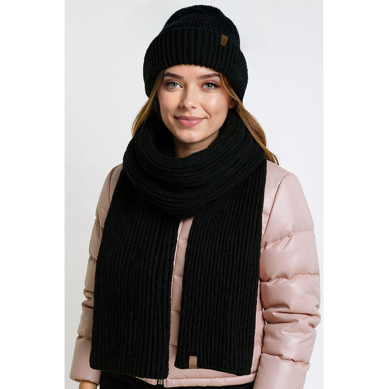 Komplet čepice a šála Vivisence 70113Kmpl Merino 109710936
