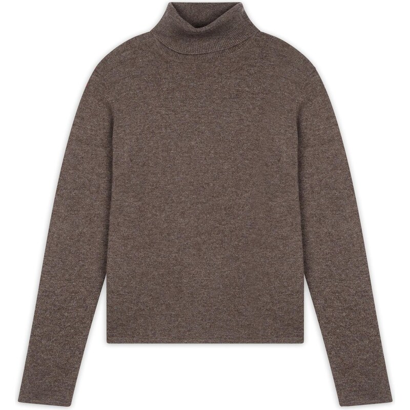 JUST CASHMERE Svetr Ava šedobéžová 109650496