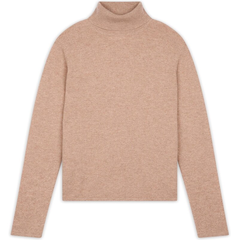 JUST CASHMERE Svetr Ava velbloudí