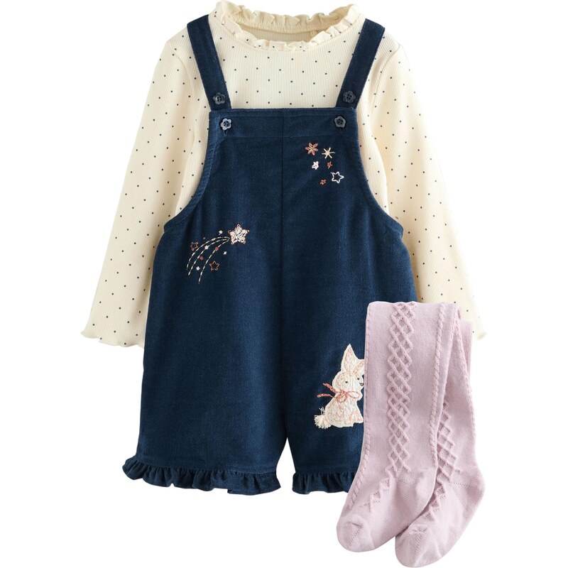Next Sada Bunny námořnická modř / pink / růžová