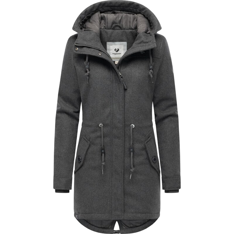 Ragwear Zimní kabát Ellba šedá 109651783
