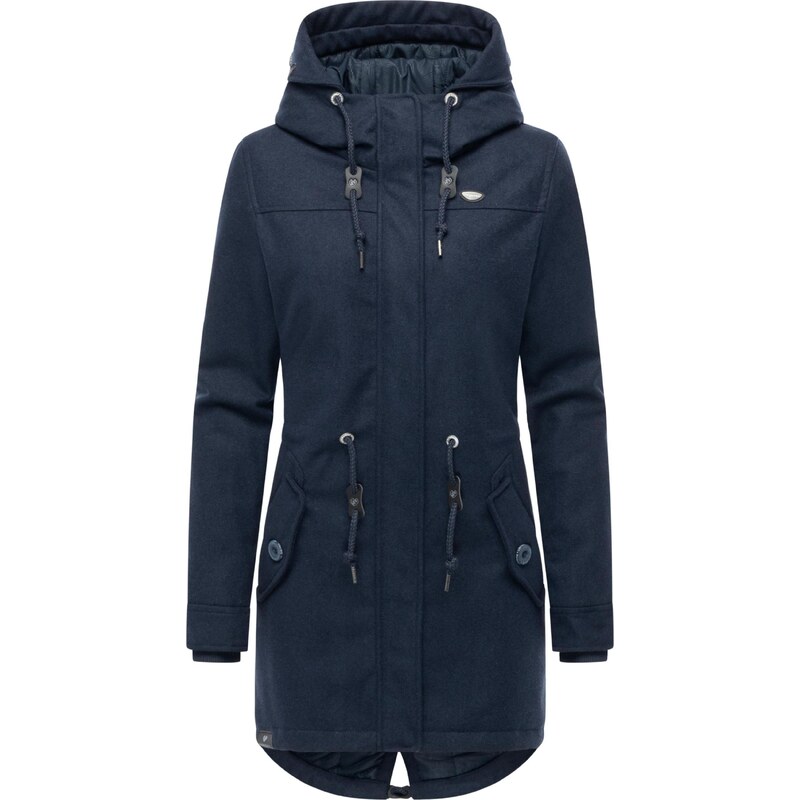 Ragwear Zimní kabát Ellba modrá / námořnická modř 109651786