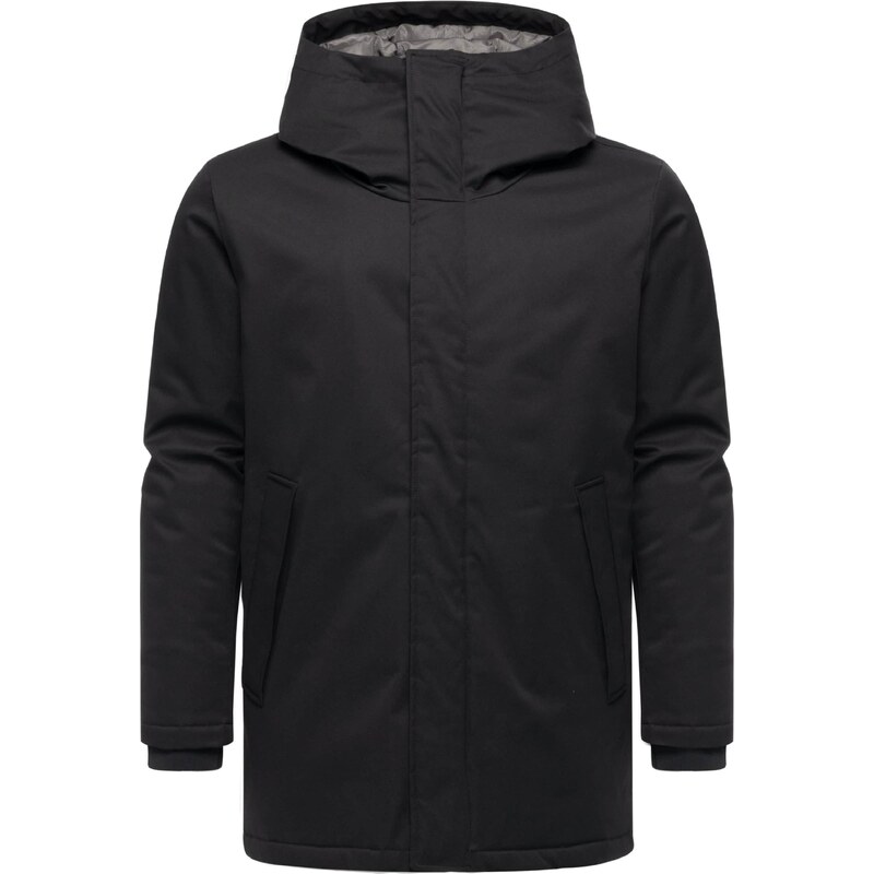 Ragwear Zimní kabát Parcan Twill černá