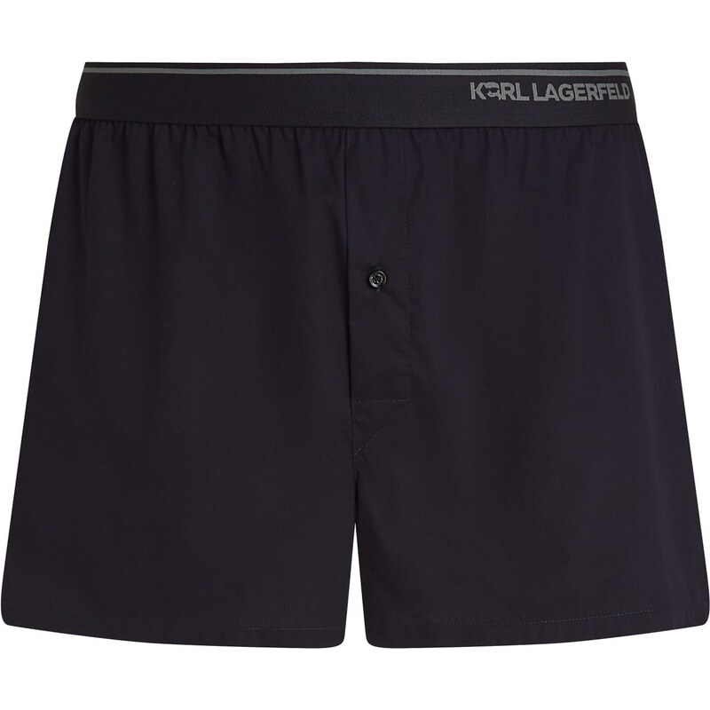 Karl Lagerfeld Boxerky Ikon námořnická modř / šedá