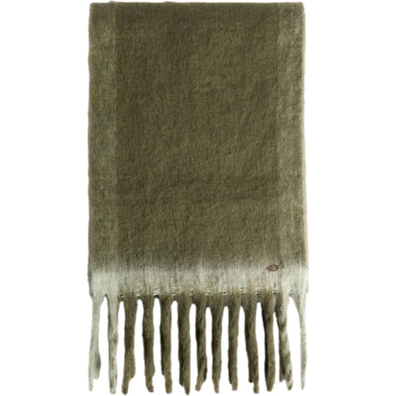Lipsy Oversize šála khaki / bílá 109651967