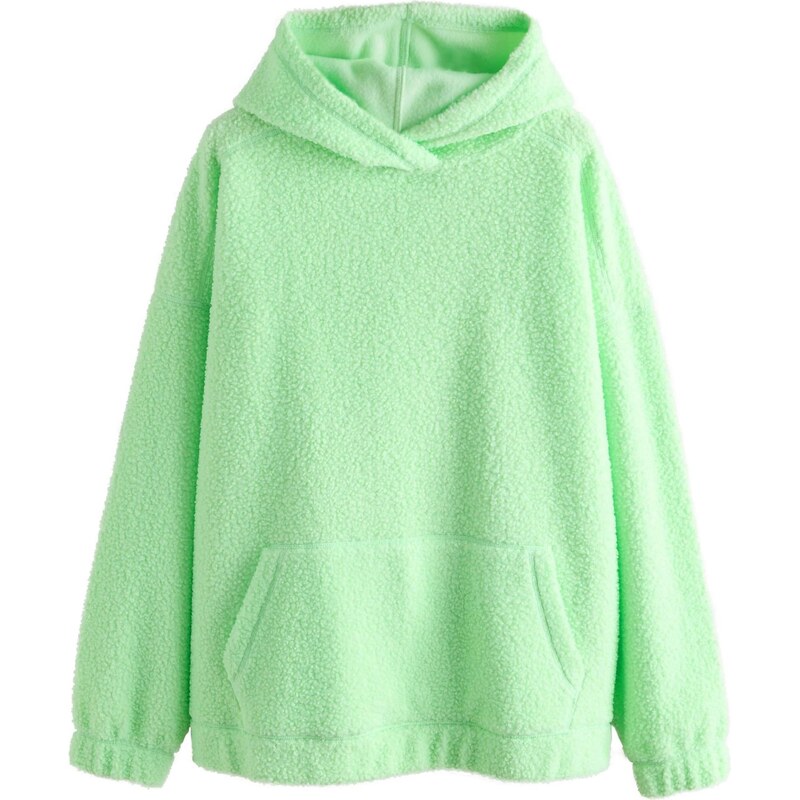 Next Mikina Teddy Borg limetková