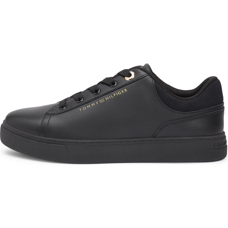 TOMMY HILFIGER Tenisky zlatá / černá