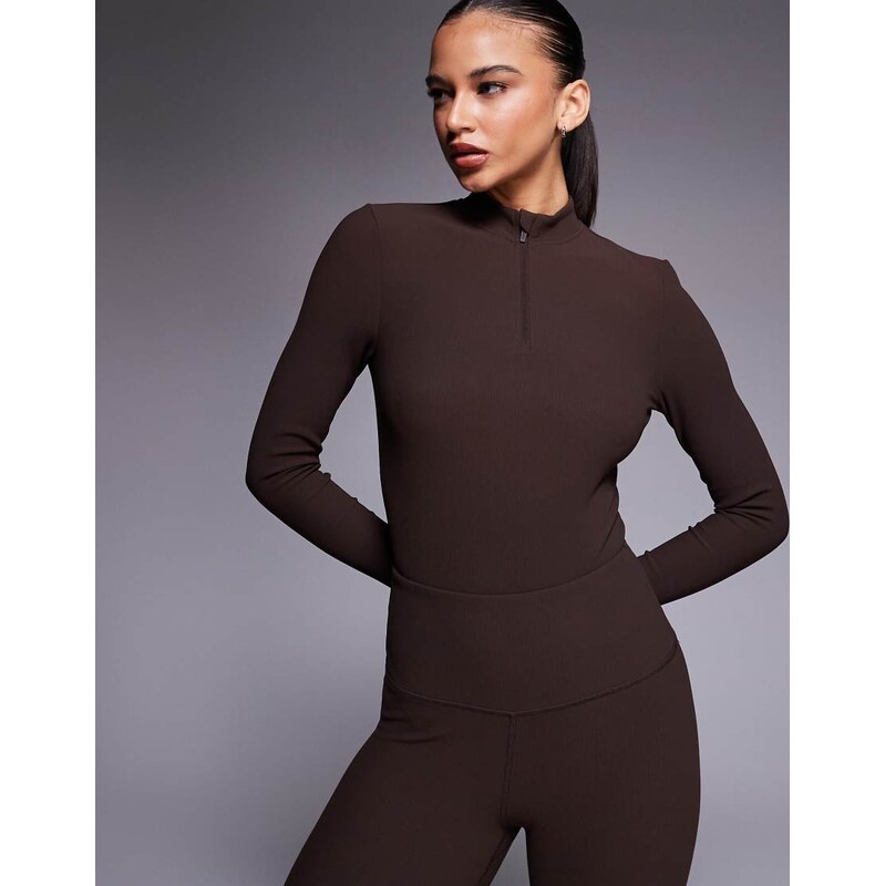 ASOS 4505 Ski & Snow ASOS 4505 Ski thermal ribbed fleece back base 112765497