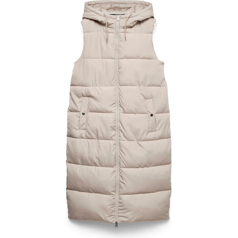 VERO MODA Vesta šedobéžová