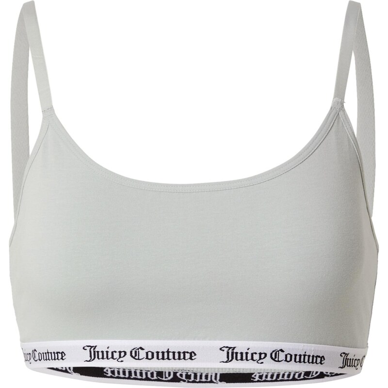 Juicy Couture Podprsenka světle šedá / černá / bílá 109653262
