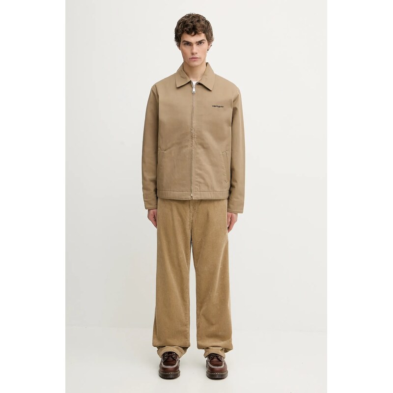 Džínová bunda Carhartt WIP Module Script Jacket