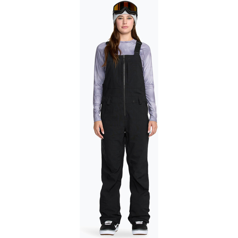 Dámské lyžařské laclové kalhoty Volcom Swift Bib Overall black