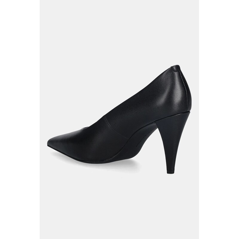 Kožené lodičky Tommy Hilfiger TH SMOOTH LEATHER PUMP