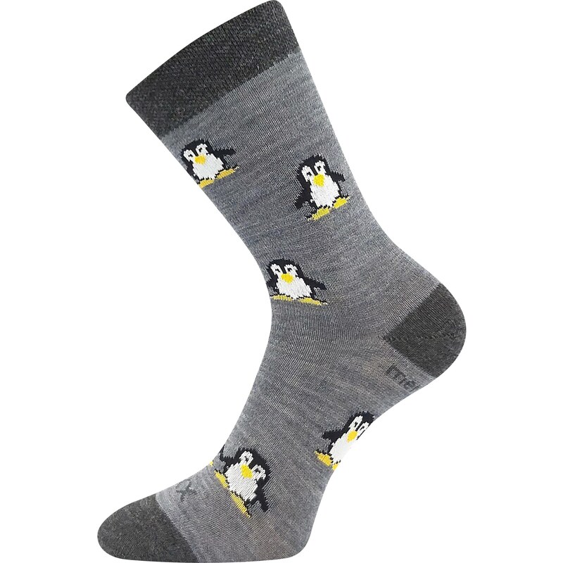 Dětské ponožky Voxx merino šedé (Penguinik) 30/34 109661152