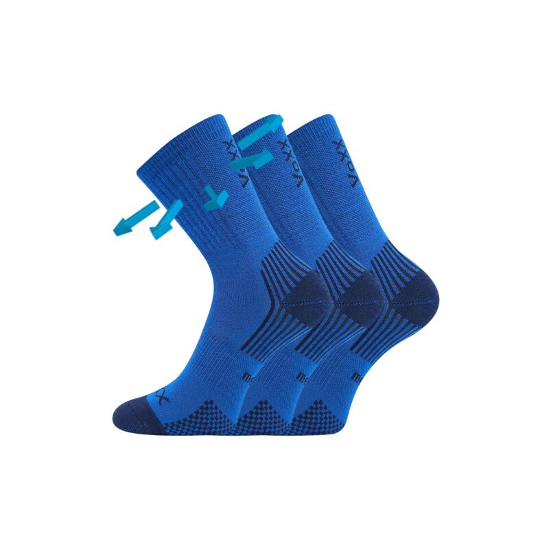 3PACK dětské ponožky Voxx merino modré (Optimalik) 25/29 109665837