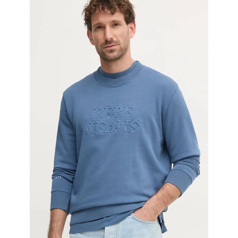 Pepe Jeans pánská modrá mikina Darius