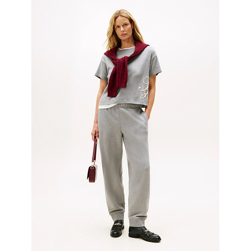 Tommy Hilfiger dámské šedé triko