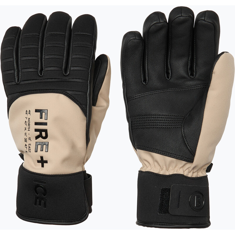 Pánské lyžařské rukavice BOGNER Fire+Ice Erko R-TEX XT dune