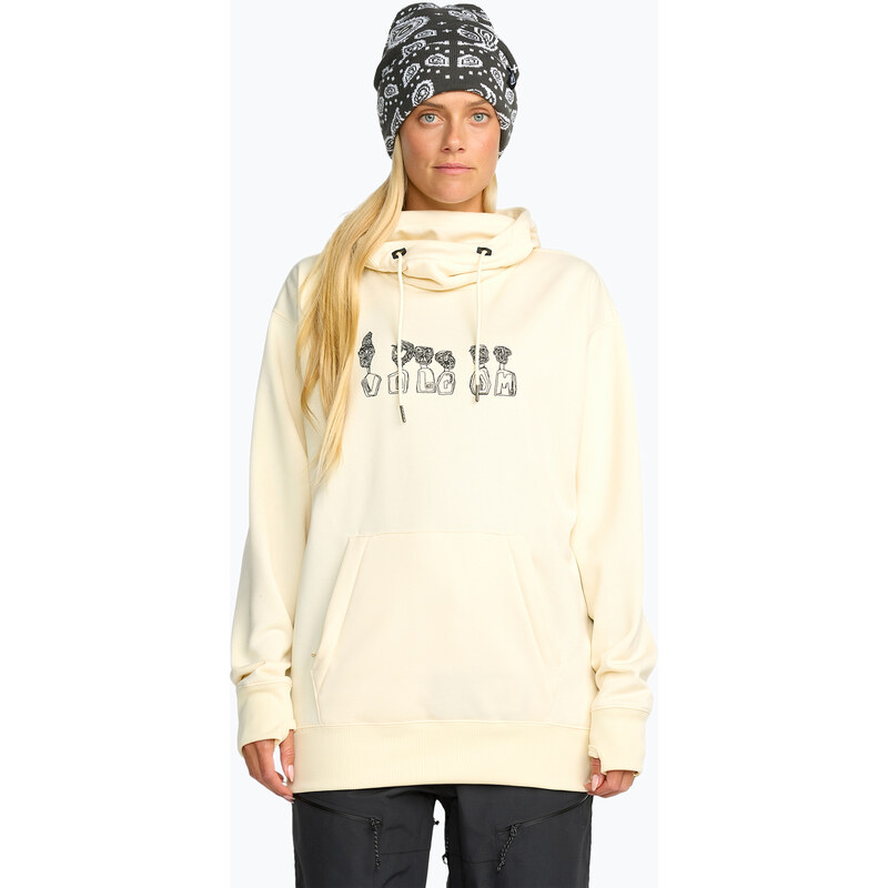 Dámská snowboardová mikina Volcom Riding Hydro P/O bone