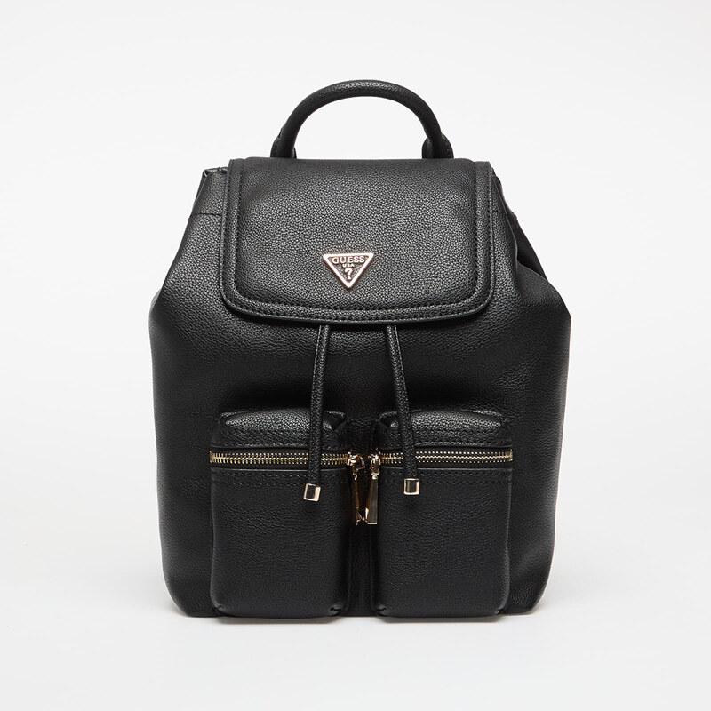 Taška GUESS Manhattan II Flap Backpack Black Universal