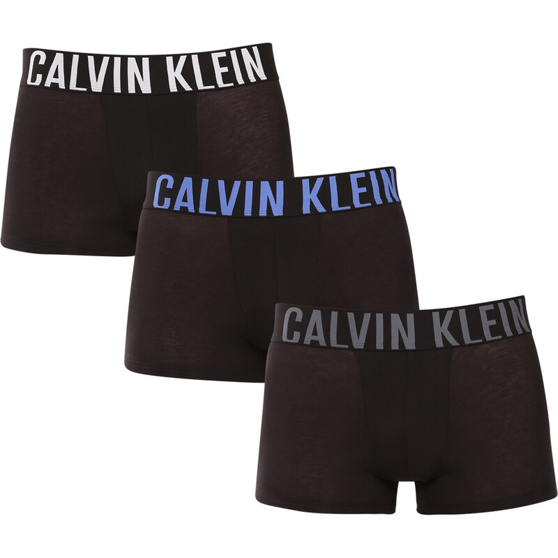3PACK pánské boxerky Calvin Klein černé (NB3608A-ZDM) 109661915