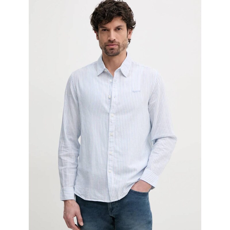 Pepe Jeans pánská pruhovaná košile Armando
