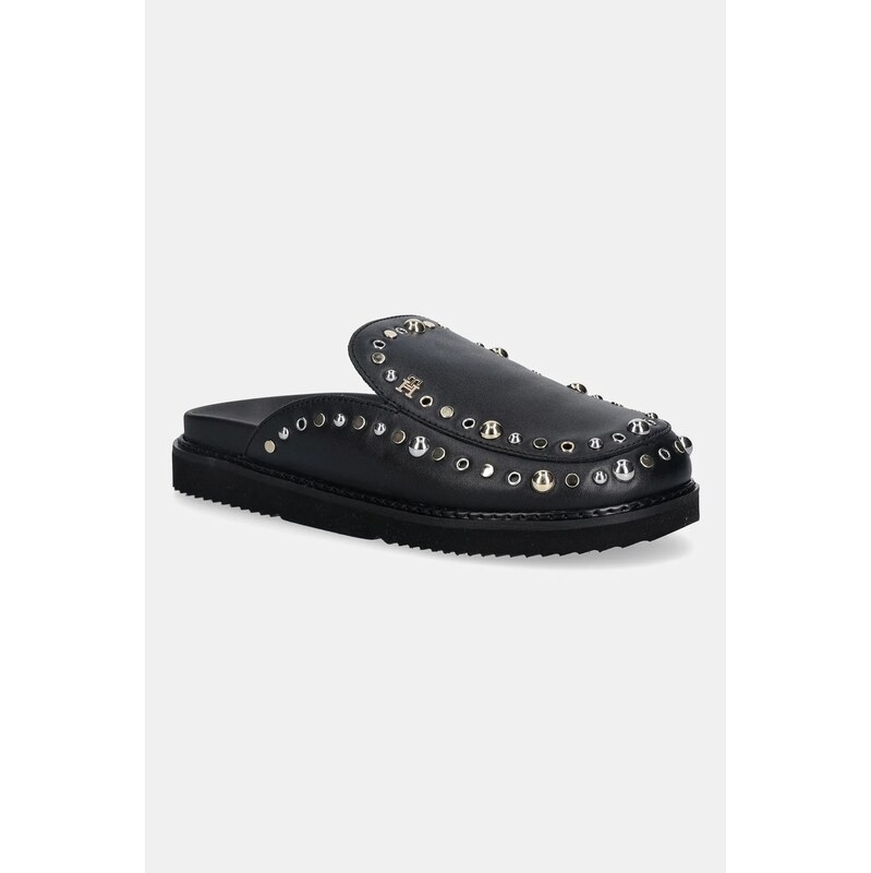 Pantofle Tommy Hilfiger TH EMBELLISHED PINS MULE