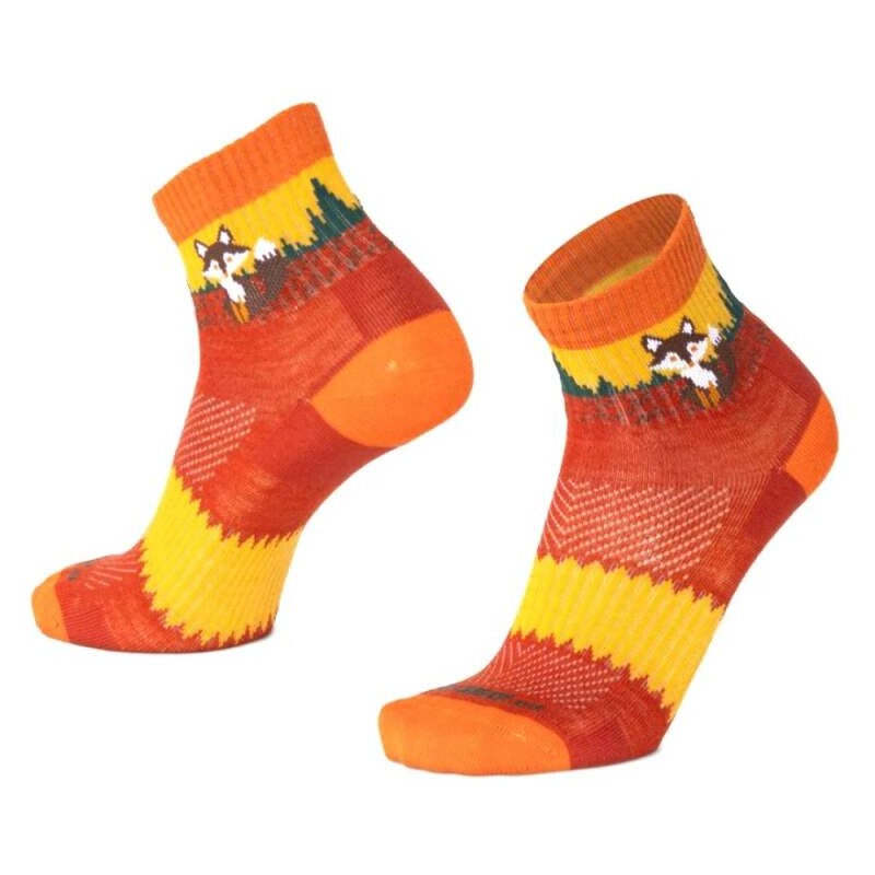 ORLIK FOX kotníkové merino ponožky s liškou Moose 109663681