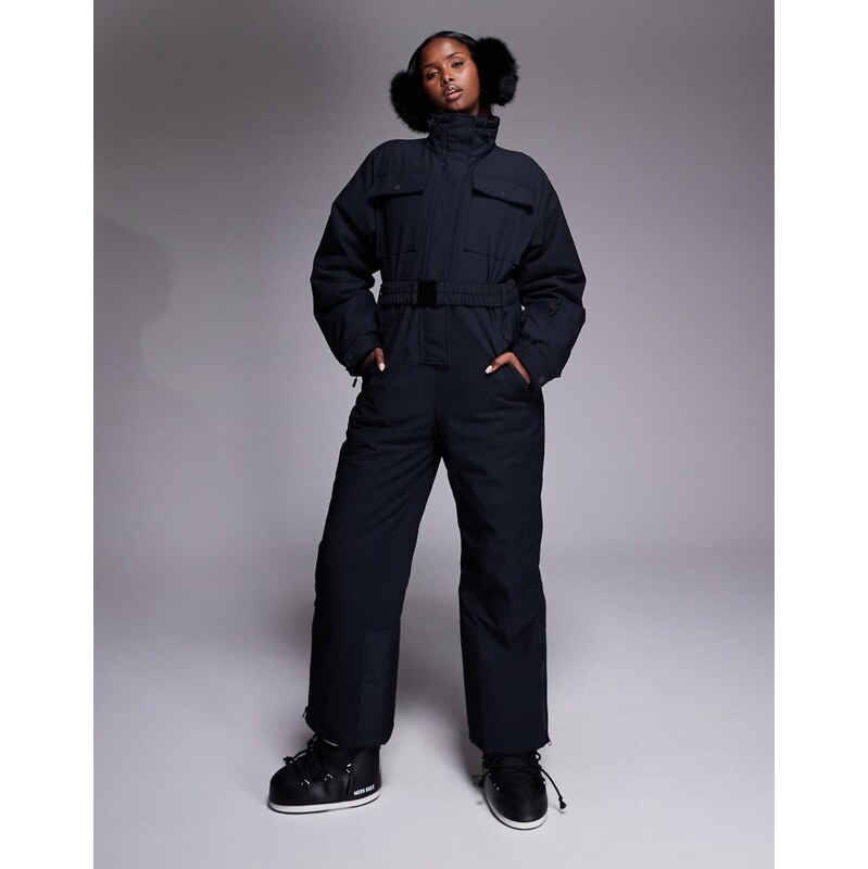 ASOS 4505 Ski & Snow ASOS 4505 Ski retro belted ski suit with