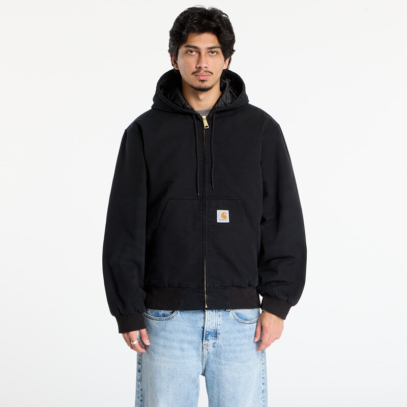 Bunda Carhartt WIP OG Active Jacket UNISEX Black Stone Canvas L