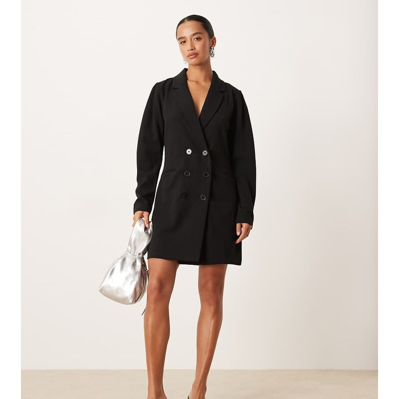 JDY Petite blazer dress in black