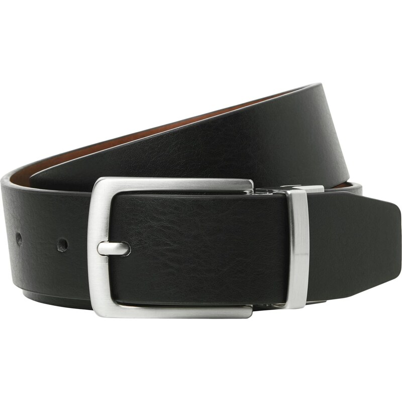 JACK & JONES Opasek JACRIO koňaková / černá