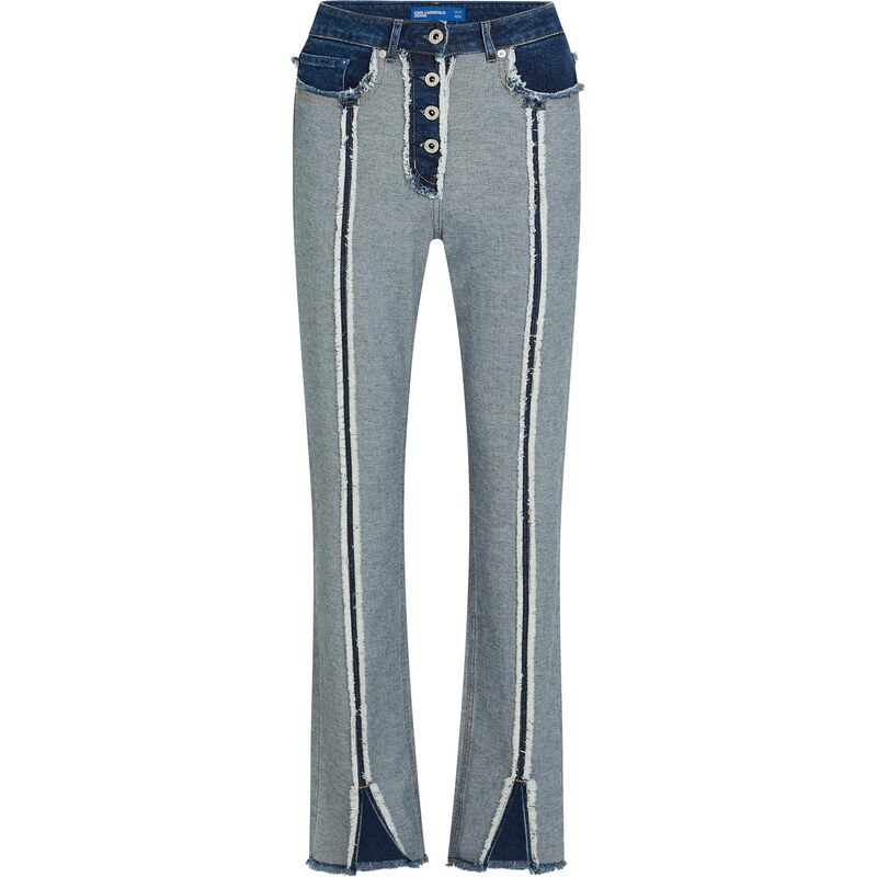 KARL LAGERFELD JEANS Džíny světlemodrá / tmavě modrá