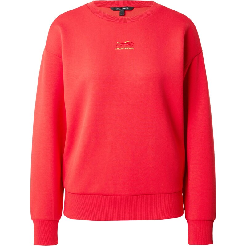 ARMANI EXCHANGE Mikina zlatě žlutá / červená 109676602