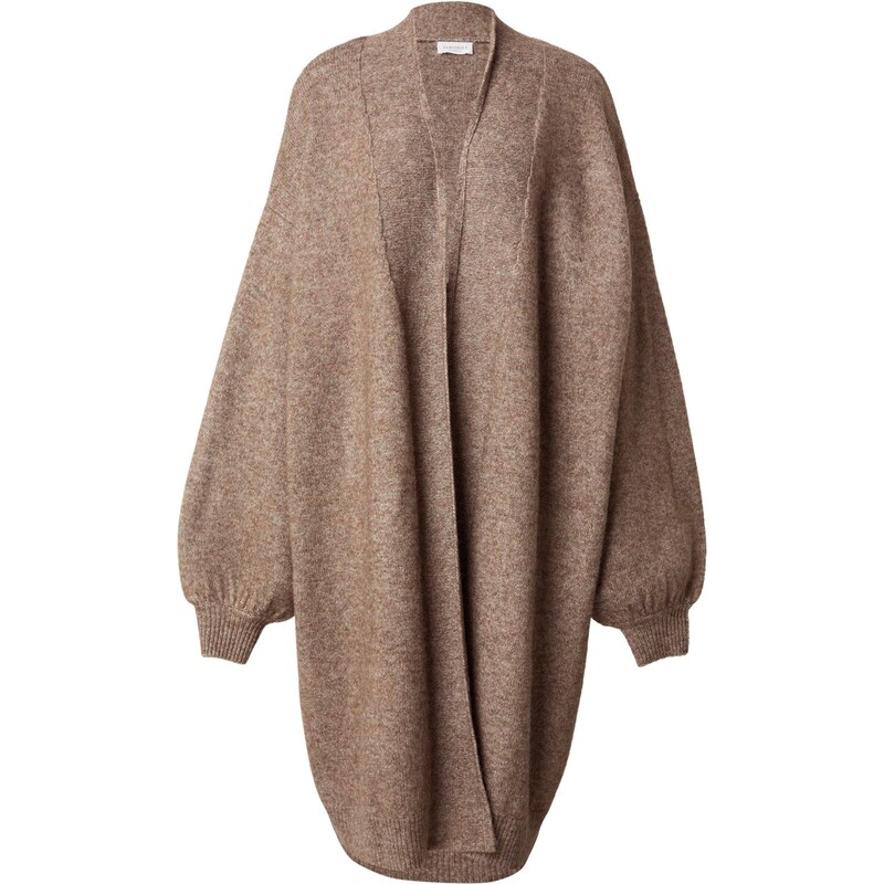 VERSTIQUE Oversized kardigan šedobéžová 109676805