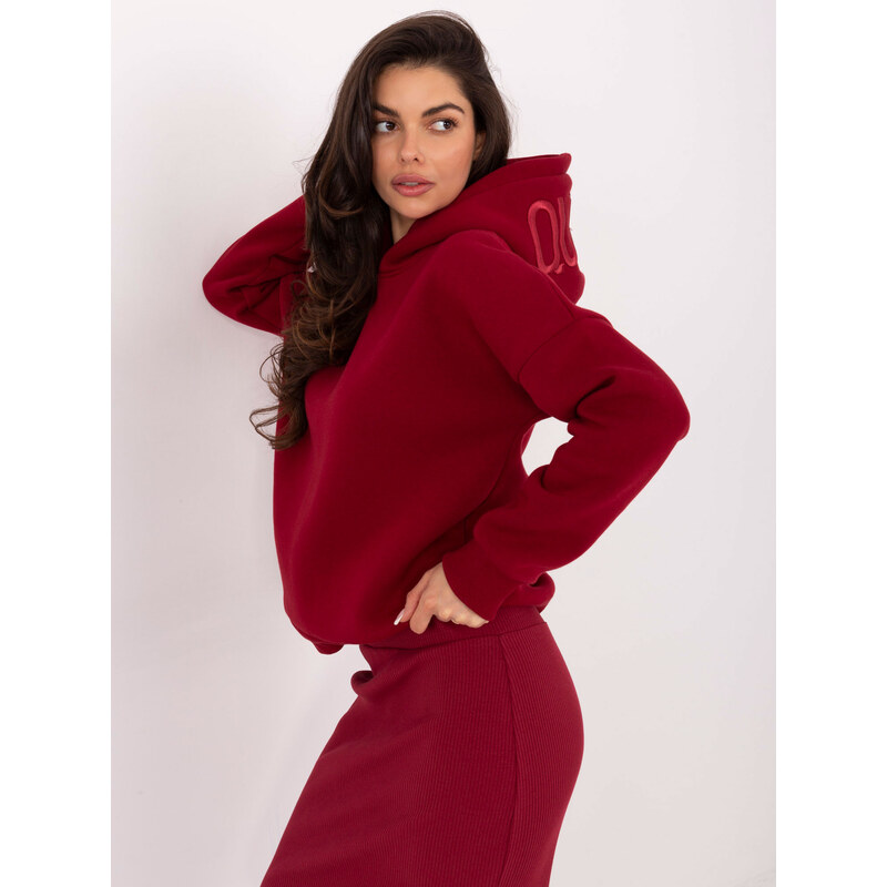 RELEVANCE Sweatshirt-RV-BL-A1006.27-burgundy