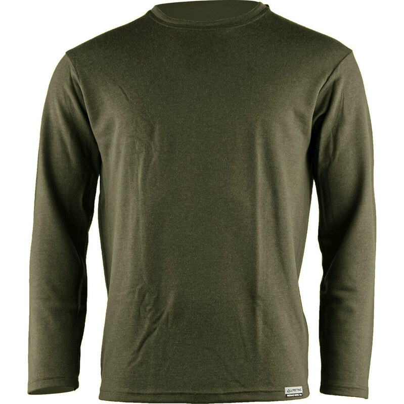 LASTING Pánská merino mikina WOLK